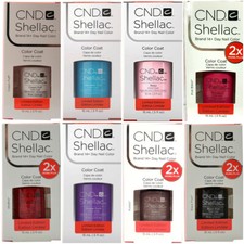 Image of CND Shellac UV/LED Gel Nail Polish 15ml - 23 Colours