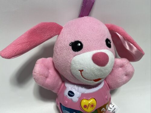 Vtech Baby Cuddle & Sing Puppy 30+ Songs Melodies Sounds Phrases, Excellent Cond - Picture 2 of 7