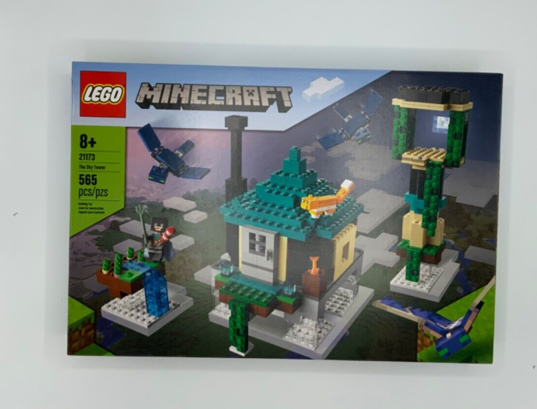 LEGO 21173 Minecraft The Sky Tower 565 Pieces Building Toy Kit Set
