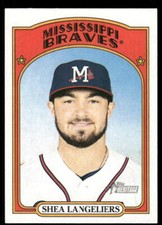 2021 Topps Heritage Minor League #25 Shea Langeliers NRMT