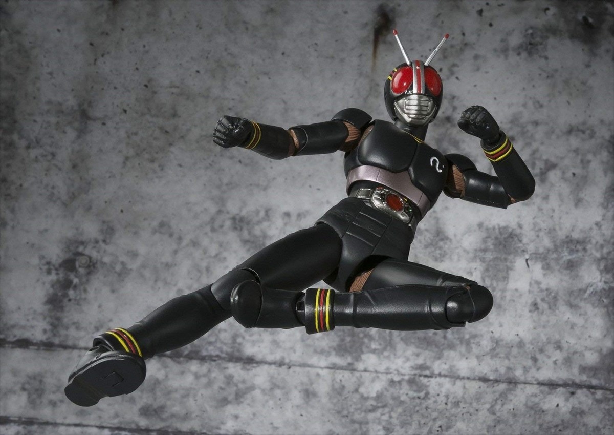 Used Masked Kamen Rider Black + Road Sector SET S.H.Figuarts