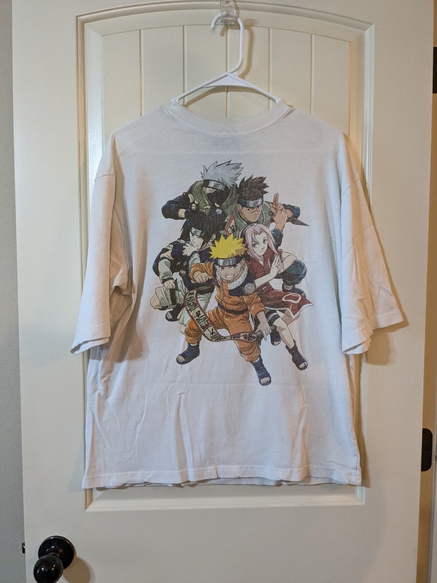 Vintage 2002 Naruto Anime Masashi Kishimoto Pull & Bear T Vintage 2002 Naruto Anime Masashi Kishimoto Pull & Bear T