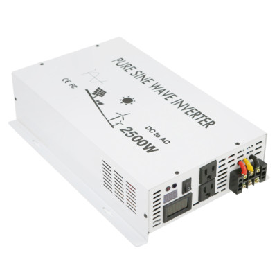 24V DC Power Inverter Pure Sine Wave 2500W Power off Grid Home Solar System Car