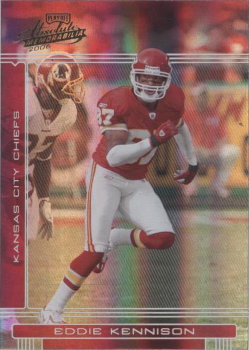 2006 Playoff Absolute Memorabilia Eddie Kennison #82 - 1 of 2
