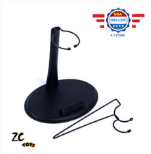 ZCTOYS 1/6 Figure Stand Display U C Type Base Adjustable Height for 12'' figure