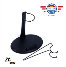 ZCTOYS 1/6 Figure Stand Display U&C Type Base Adjustable Height for 12'' figure