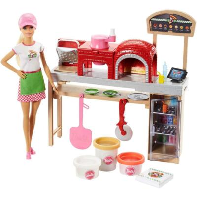 Barbie Pizza Chef Doll and Playset