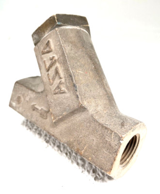ASCO Brass Y Strainer 1/2'' 300 Threaded NPT / Fine Mesh Stainless Screen