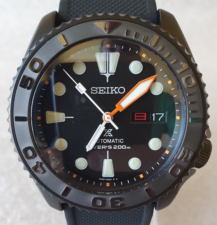 Seiko Mod Seiko Ninja Skx Seiko Turtle Mod Black Seiko King Turtle