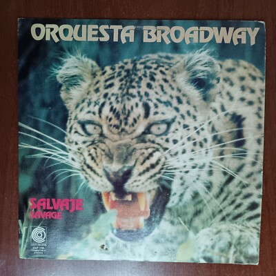 Orquesta Broadway   Salvaje [1976] Vinyl LP Latin Charanga Salsa Coco Records