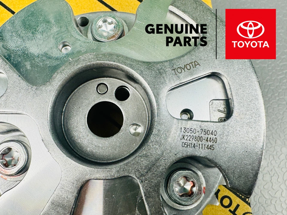 13050-75040 TOYOTA TACOMA HILUX CONJUNTO DE ENGRANAJES ÁRBOL DE LEVAS SINCRONIZACIÓN 1305075040 13050-0C010 Foto 3 de 4