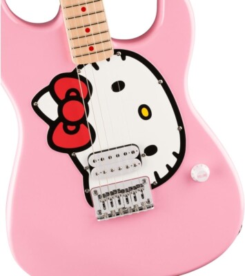 Squier Hello Kitty エレキギター ピンク Squier by Fender Limited Edition Hello Kitty Stratocaster Pink