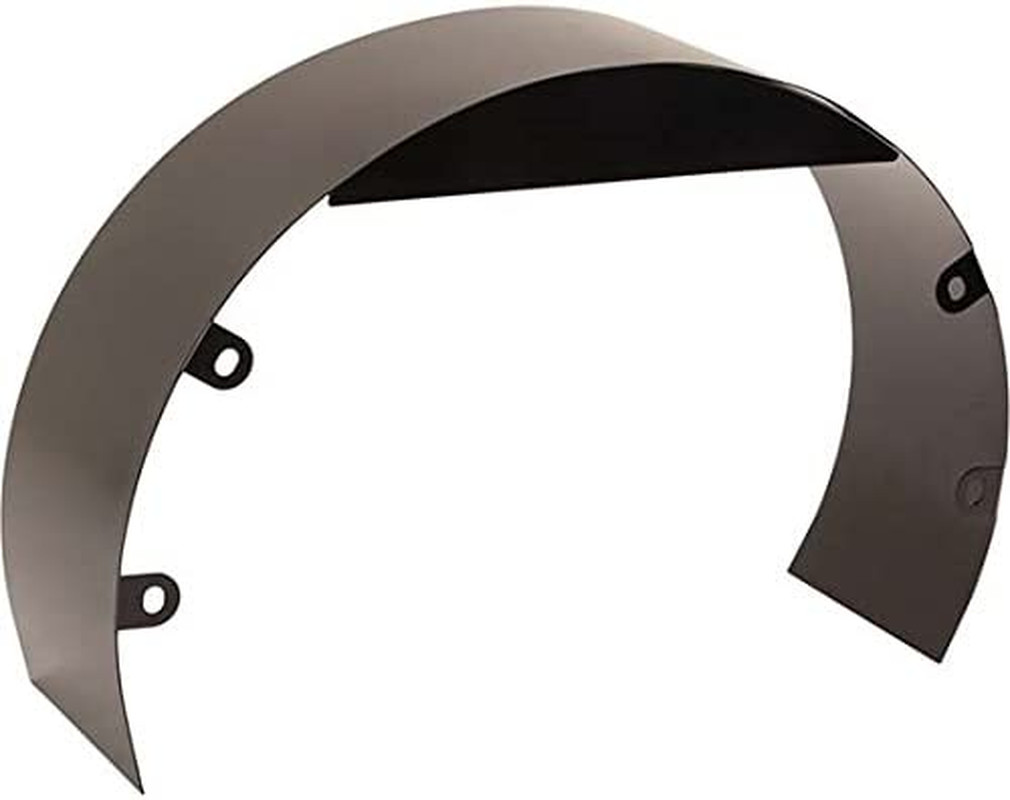 Universal Black Steel 3 Inch Fan Shroud W/Mounting Bolt Kit