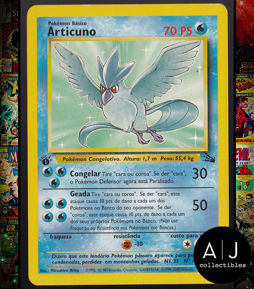 Articuno Fossil 2/62 Values - MAVIN