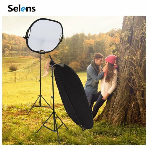 5 in1 100x150cm 39x59" Photography Oval Light Reflector Collapsible Photo Studio - Picture 2 of 11