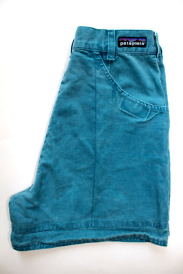 Patagonia Stand Up Shorts Damen 6 türkis grün Baumwolle SHOT653