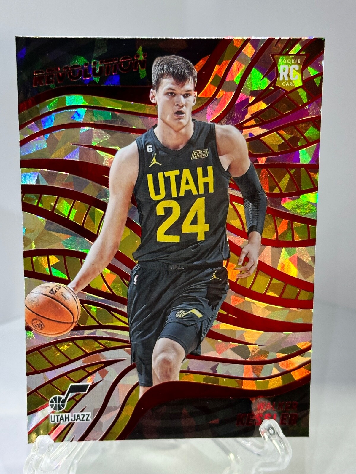 2022-23 Panini Revolution - Rookies Chinese New Year #137 Walker Kessler (RC)