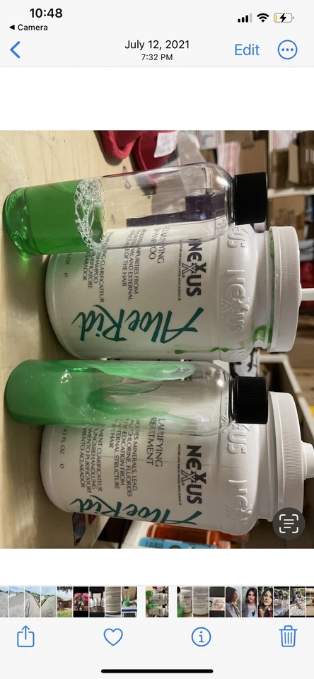 NEXXUS ALOE RID CLARIFICANTE 3 OZ CHAMPÚ Y TRATAMIENTO DE 3 OZ 👉3 oz reenvasado Foto 2 de 4