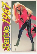 1991 Action/Panini Another First For Barbie 1987 #142 Concert Tour Fashions 2