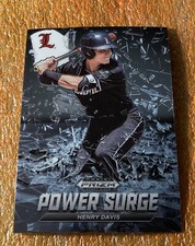 2021 Panini Prizm Draft Picks HENRY DAVIS Power Surge #PS-HD Pittsburgh 🏴‍☠️