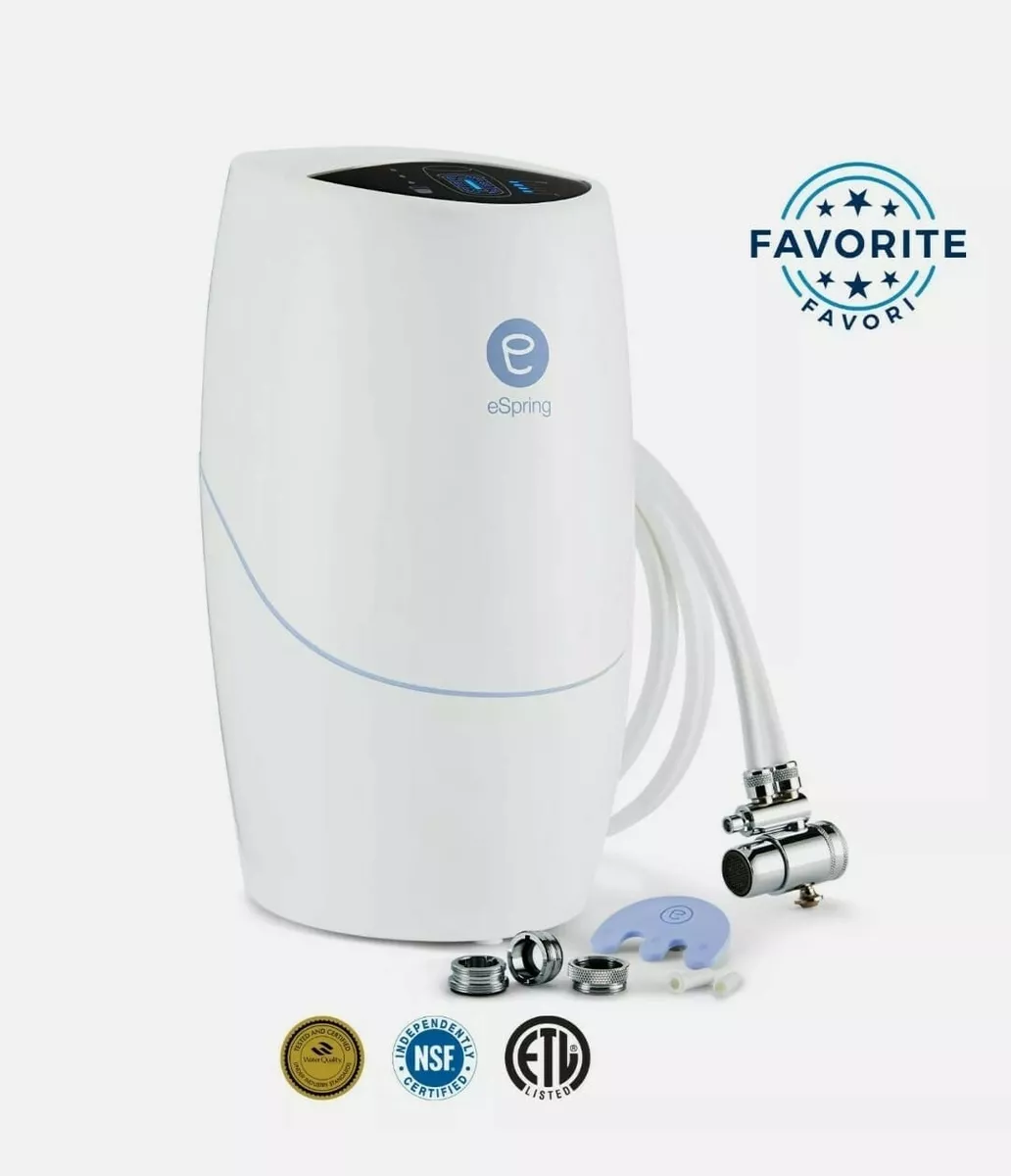 eSpring™ Purificador de agua UV para debajo del mostrador