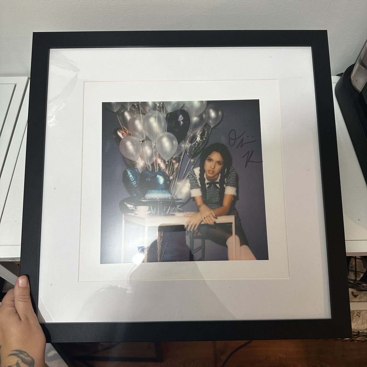 Olivia Rodrigo SOUR signed lithograph poster print PARTY TABLE 12