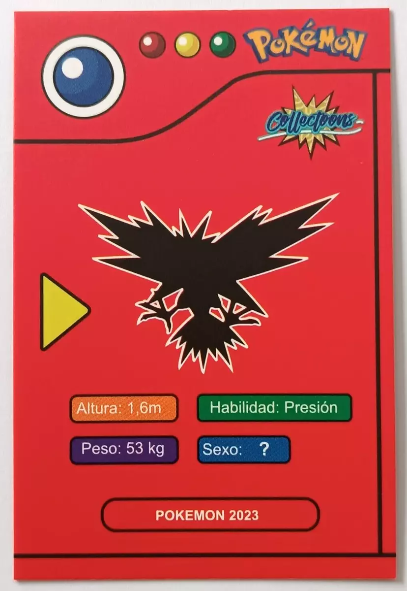 Zapdos  Pokédex