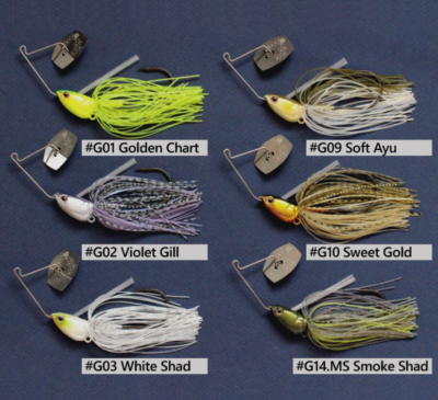 Bass Puzzle Grass Piece FLEX 5/8oz New Category Bait (Choose