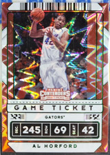 2020-21 Contenders Green Explosion Al Horford Variation #16 Game Ticket