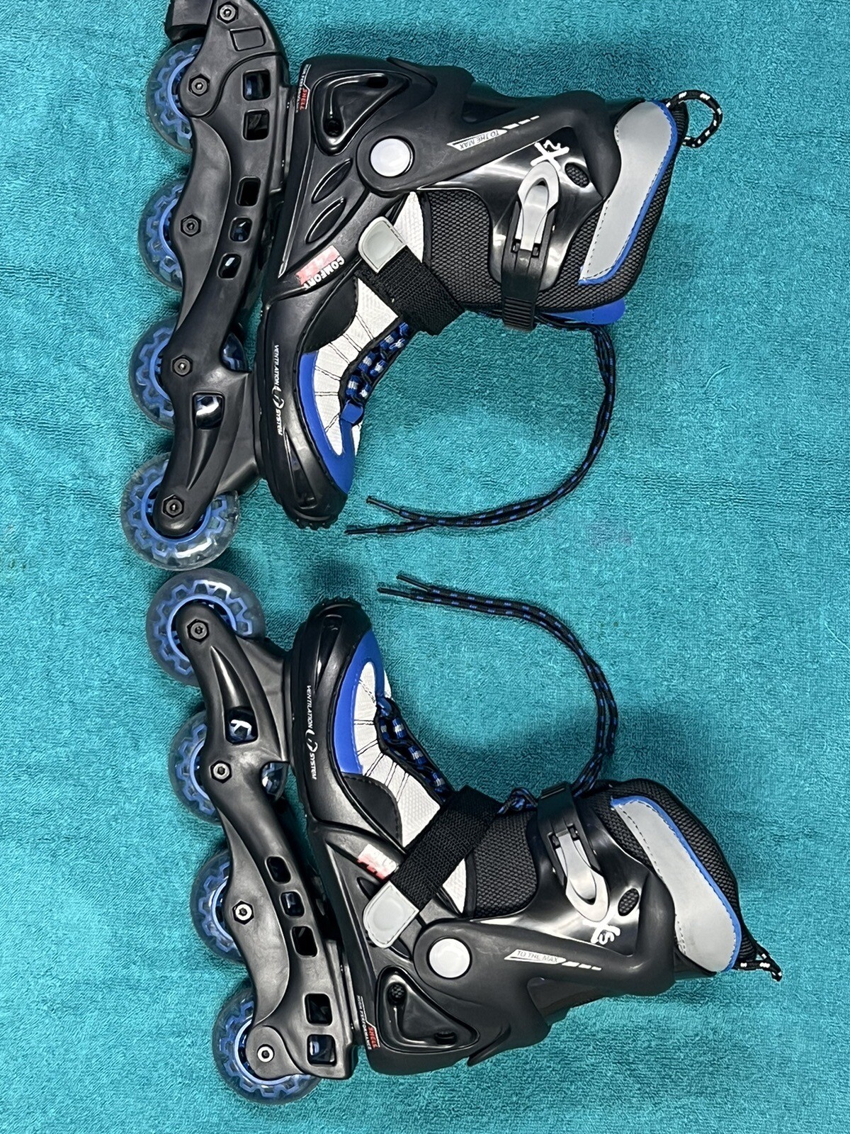 2XS Comfort Flex Adult Inline Skates Roller Blades Buckle Boot Power