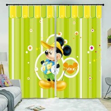 Baseball Cap Nice Rat 3D Curtain Blockout Photo Printing Curtains Drape Fabric