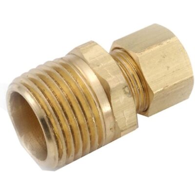 ANDERSON METALS 750068-0402 1/4'' Compression x 1/8'' Male Pipe Thread, quot quot