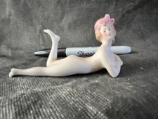 Antique Bisque German Nude Bathing Beauty Figurine Nude 4.25"