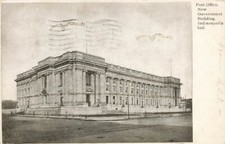 c1905 Post Office New Government Building  Indianapolis Indiana IN P578