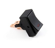 Golf Cart Rocker Switch with Red LED Light ON/Off