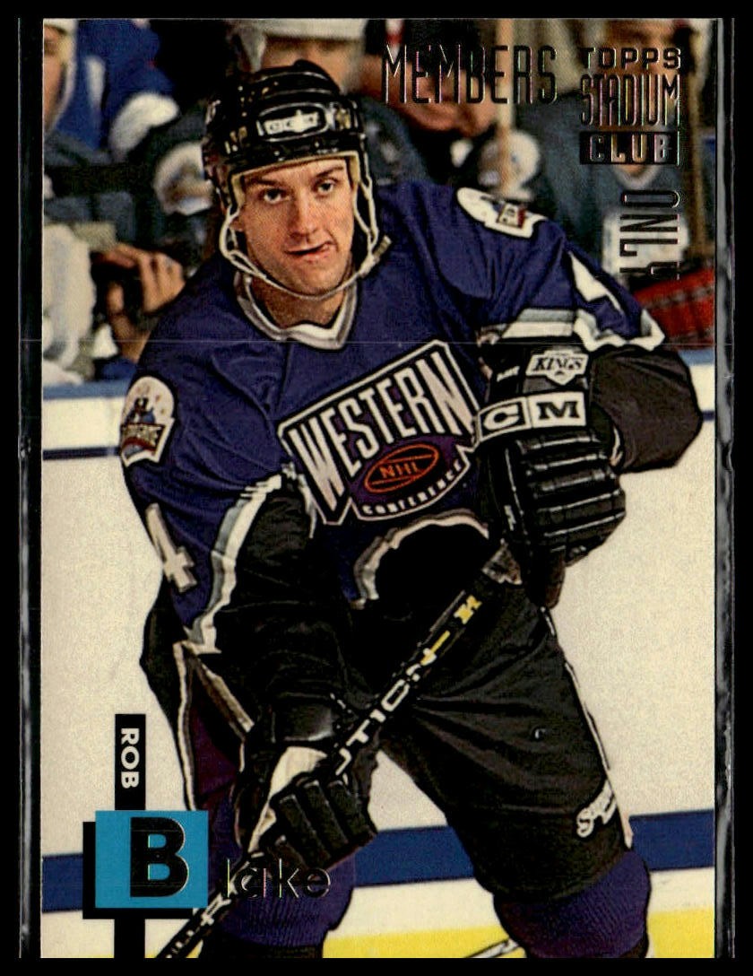 1994-95 Stadium Club Members Only 50 #8 Rob Blake Los Angeles Kings