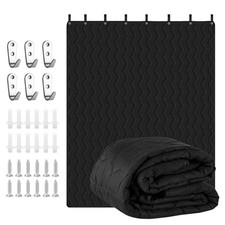 Sound Dampening Blanket for Home Studios Doorways, 96" L x 80"W, 1 Pcs