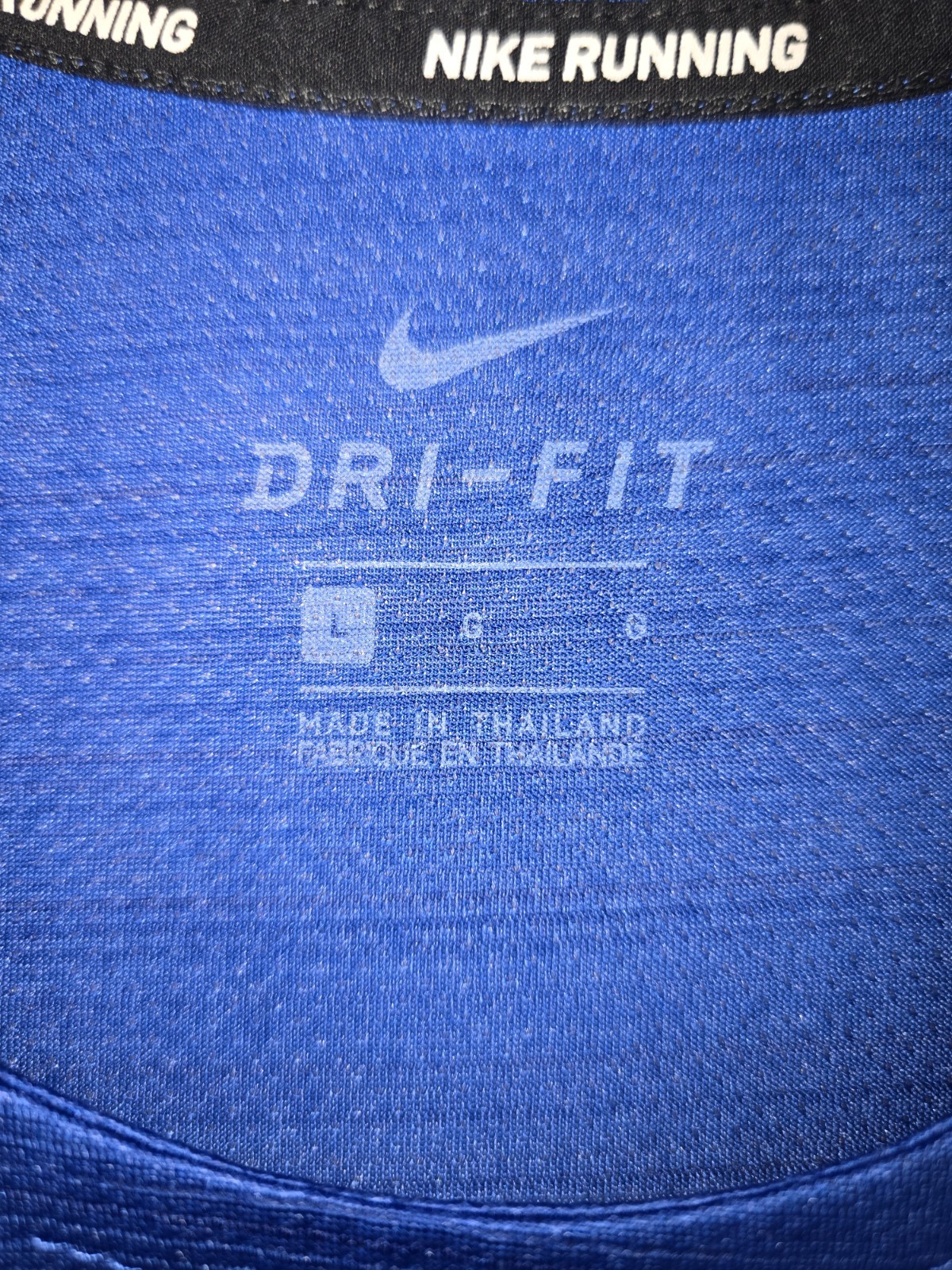 Nike Men's Blue Dri Fit Tank Top thumbnail 3