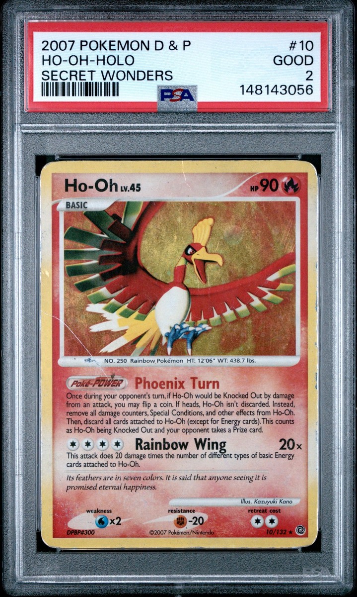 Buy Ho-Oh 10/132 Secret Wonders Holo online | eBay