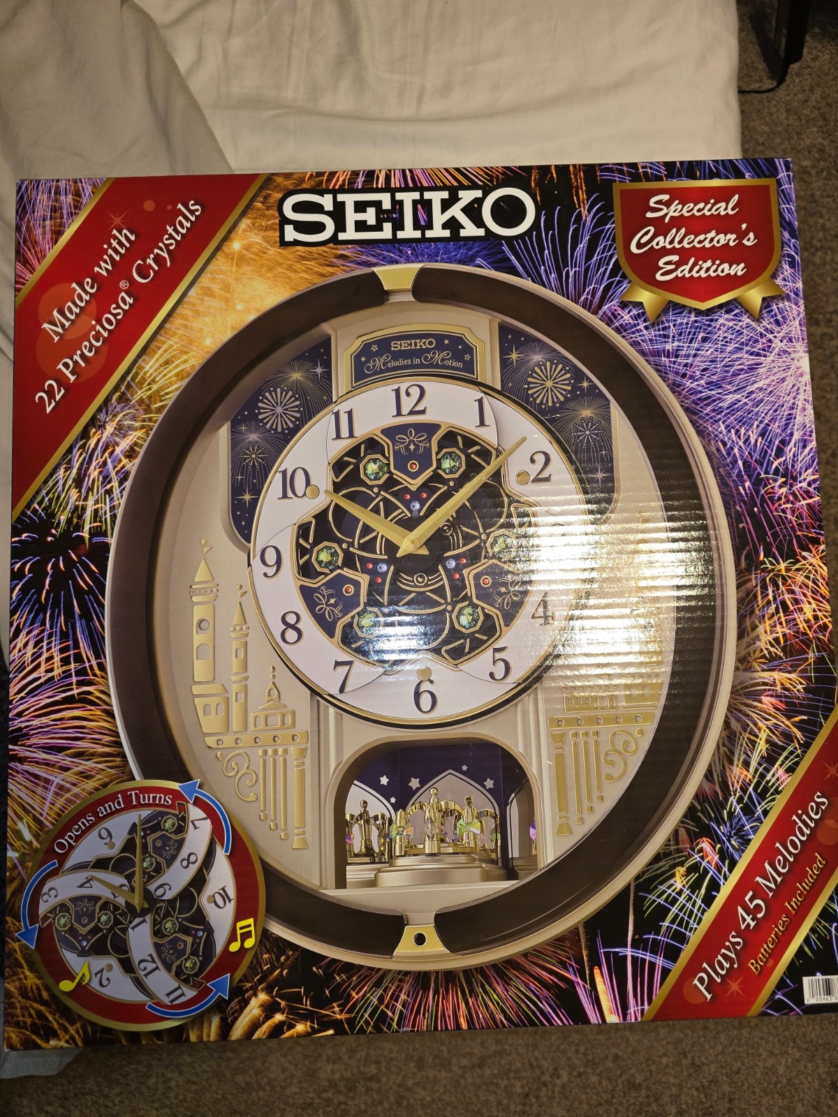 Seiko Crystal Clock Special Collectors Edition