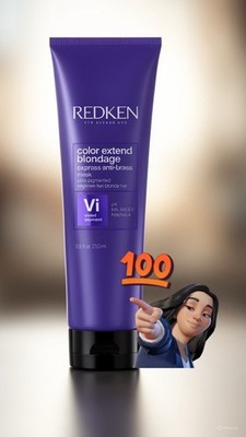 Redken Color Extend Blondage Express Anti-Brass Hair Mask for blonde hair 8.5oz