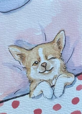 ACEO Original Mixed Media Painting Art