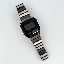 Vintage Seiko Pulse meter S229-5019 Digital Watch 1980s Rare Retro Japan