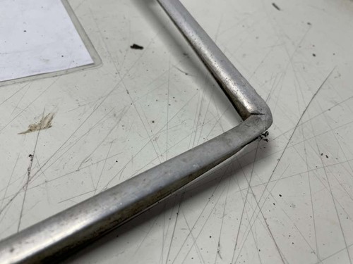 PROFILO CORNICE VETRO FISSO POSTERIORE DESTRO AUTOBIANCHI BIANCHINA BERLINA (... - Foto 2 di 10