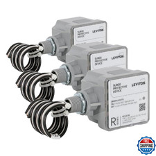 Leviton Type 1 Surge Protective Panel, Residential Home Surge Protection, 120/24