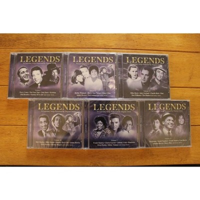 6 CD Lot Legends Vol 5 7 9 11 12 16 Frank Sinatra Elvis Presley Pop Rock Sealed