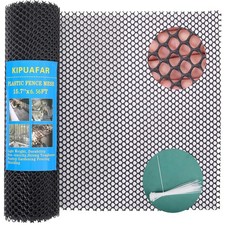 Pet Proof Barrier Net 15.7"x6.56' Balcony Cat Safety Fence Garden Snake Mesh