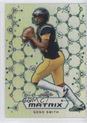 2013 Leaf Rookie Retro Genetic Matrix Green 23/50 Geno Smith #GM-GS1 RC b2g