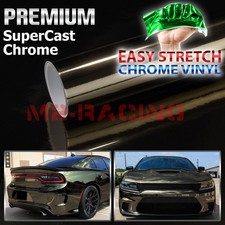 15 Colors Supercast Easy Stretch Chrome Car Vinyl Wrap Bubble Free Sticker Film