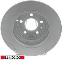 2X Bremsscheibe Ferodo DDF552C 2 Bremsscheiben Hinterachse Hinten FüR Volvo